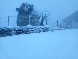 La nieve llega a La Covatilla - 18 de noviembre de 2022