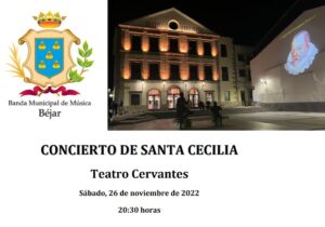 La Banda de Música de Béjar ofrecerá por Santa Cecilia un concierto especial - 23 de noviembre de 2022