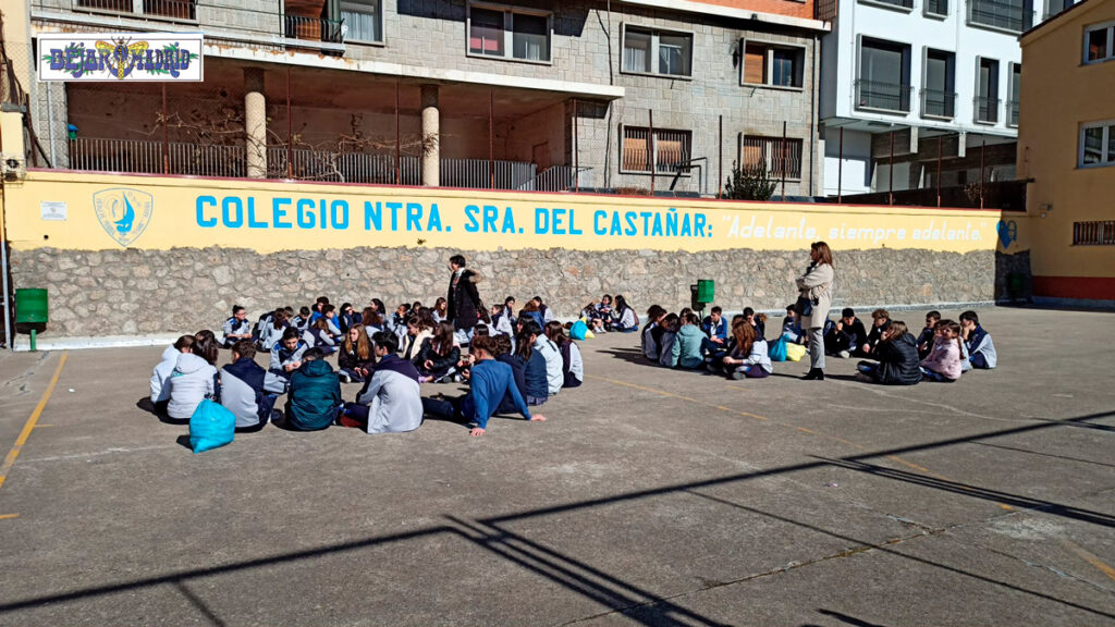 Los alumnos del colegio Nuestra del Castañar celebran el Día de la Paz - 30 de enero de 2023