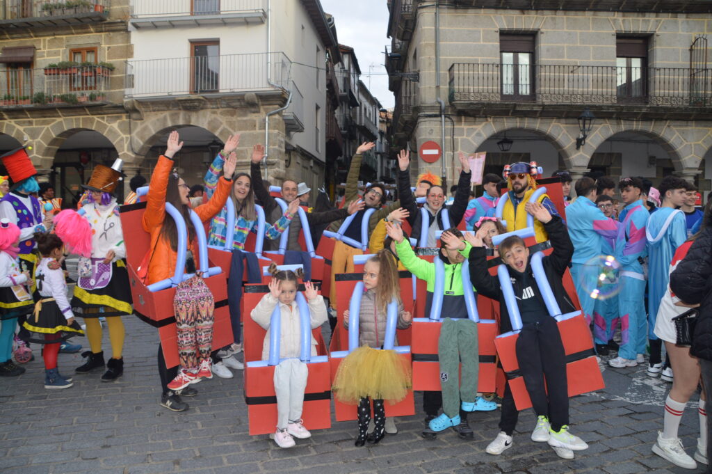 El grupo 'La que se avecina', ganadores del concurso del carnaval 2023 de Béjar - 19 de febrero de 2023
