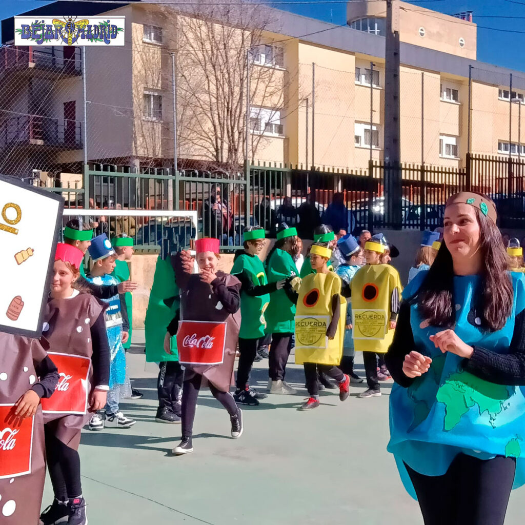 El colegio María Díaz de Béjar vive su carnaval más sostenible - 18 de febrero de 2023
