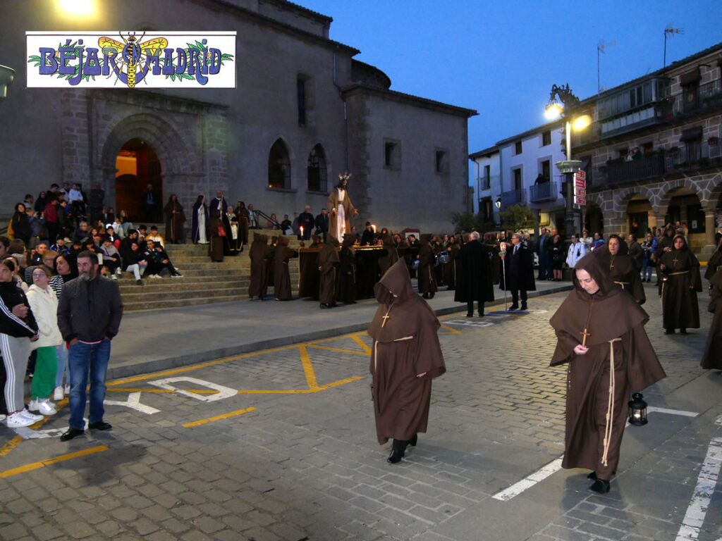 SEMANA SANTA BÉJAR | Austeridad y respeto en la procesión del Divino Salvador - 3 de abril de 2023