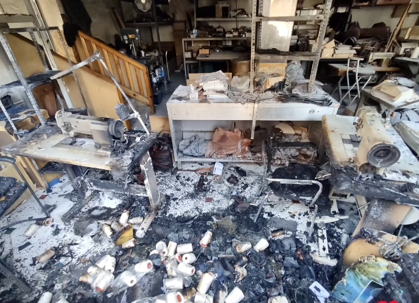 Galería de fotos| Incendio en la guarnicionería de la antigua nacional - 18 de mayo de 2023