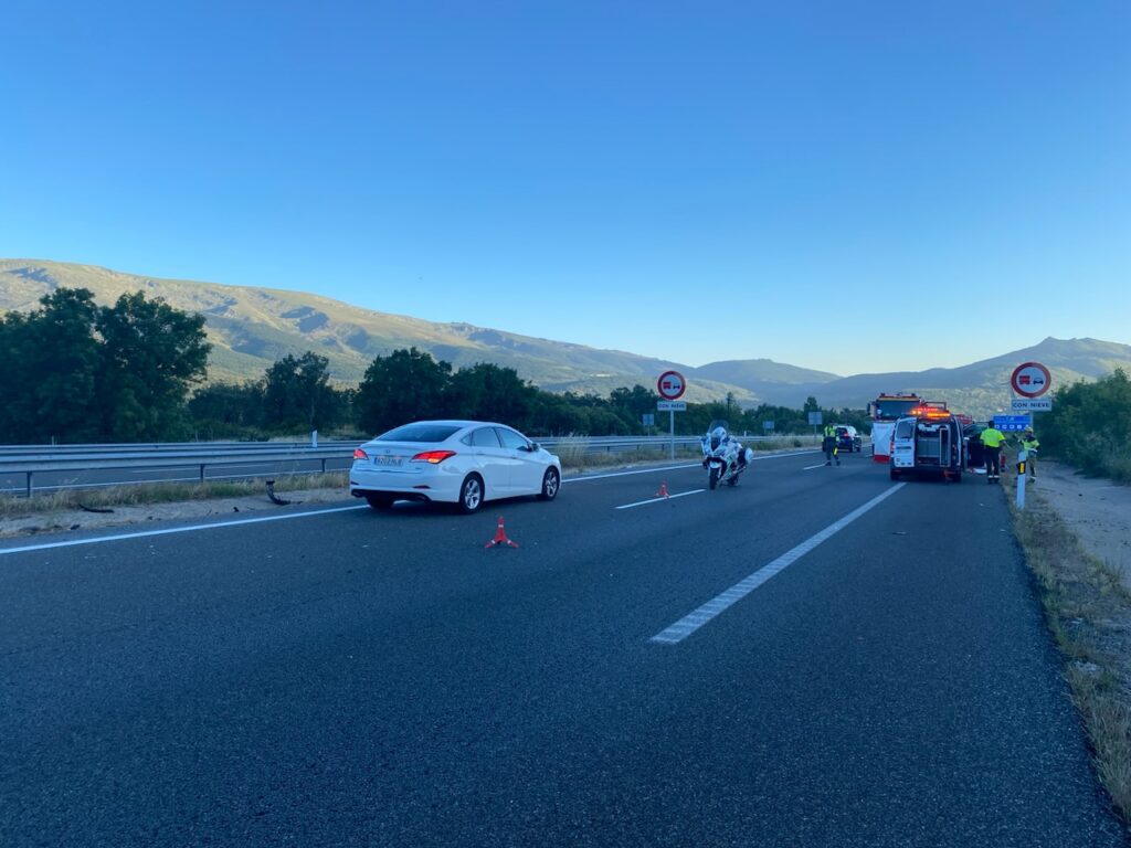 Una fallecida en un accidente de tráfico en la entrada norte de Béjar - 30 de junio de 2023