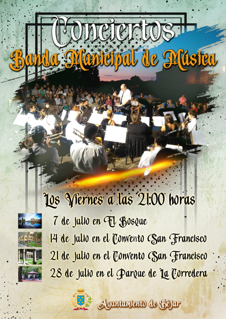 La Banda de Música abre este viernes en El Bosque la temporada de verano - 3 de julio de 2023