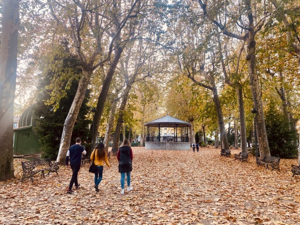 GALERÍA DE IMÁGENES | El otoño deja esta imagen tan bucólica en el parque de La Corredera de Béjar - 17 de noviembre de 2023