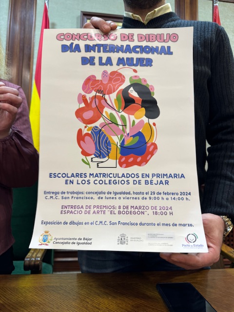 El Ayuntamiento convoca el I concurso de dibujo infantil por el Día Internacional de la Mujer - 25 de enero de 2024