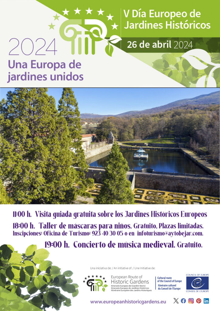 El Bosque se suma por primera vez a la celebración del Día Europeo de los Jardines Históricos con una completa agenda - 19 de abril de 2024